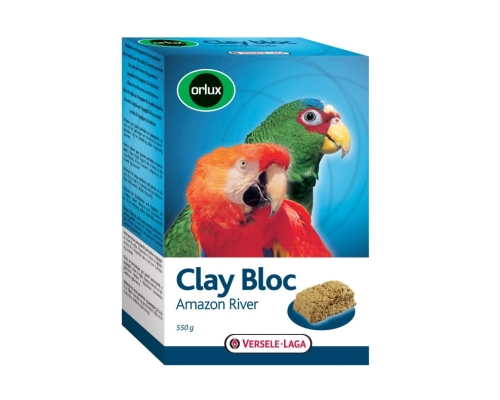 VERSELE LAGA -Orlux Clay Bloc Amazon River 550g - kostka gliniana dla papug